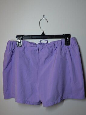 Reel Legends Performance Outfitters Women's Purple Shorts Large